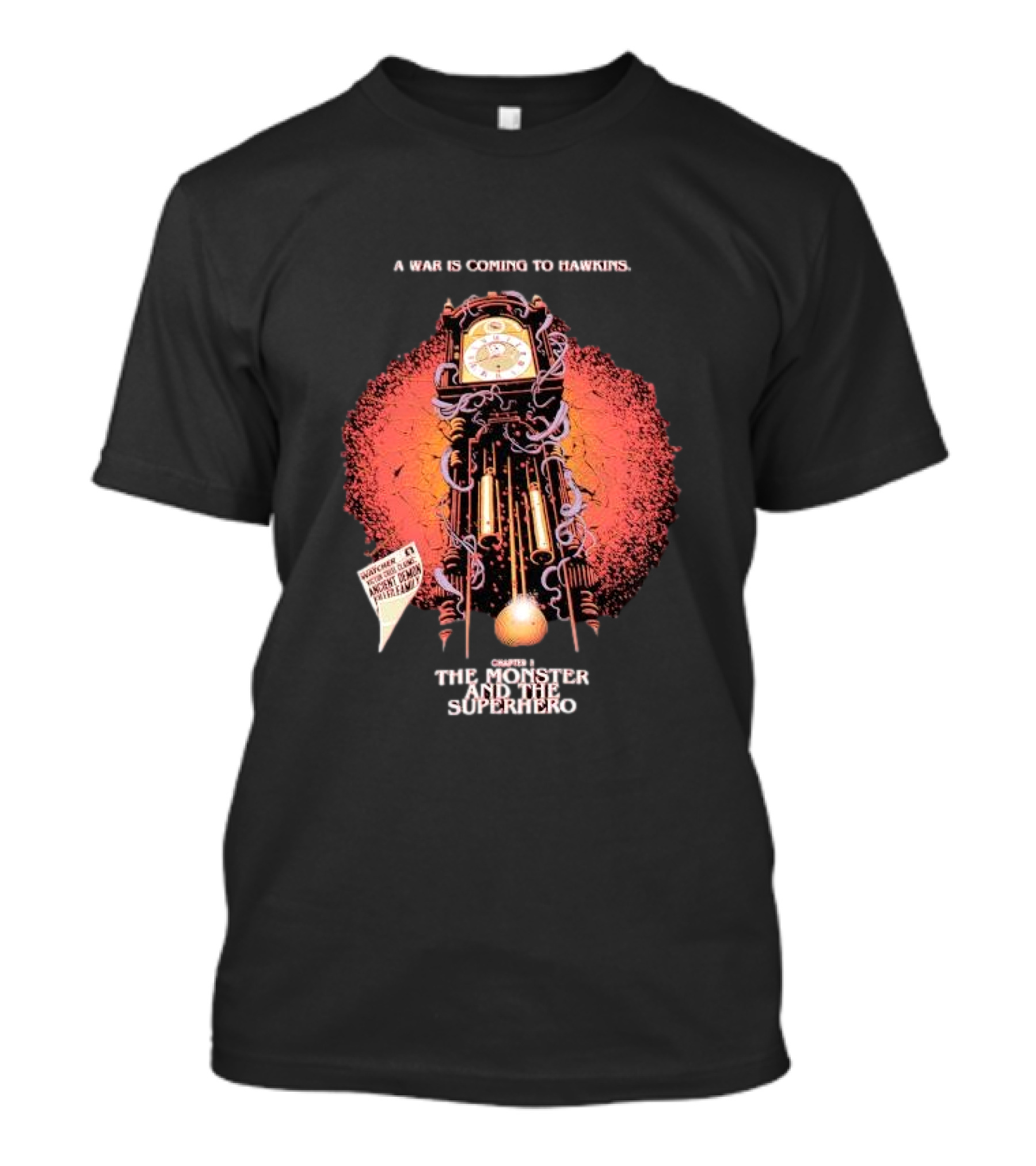 Stranger Things Butcher Billy A War Is Coming To Hawkins The Monster And The Superhero T-Shirt
