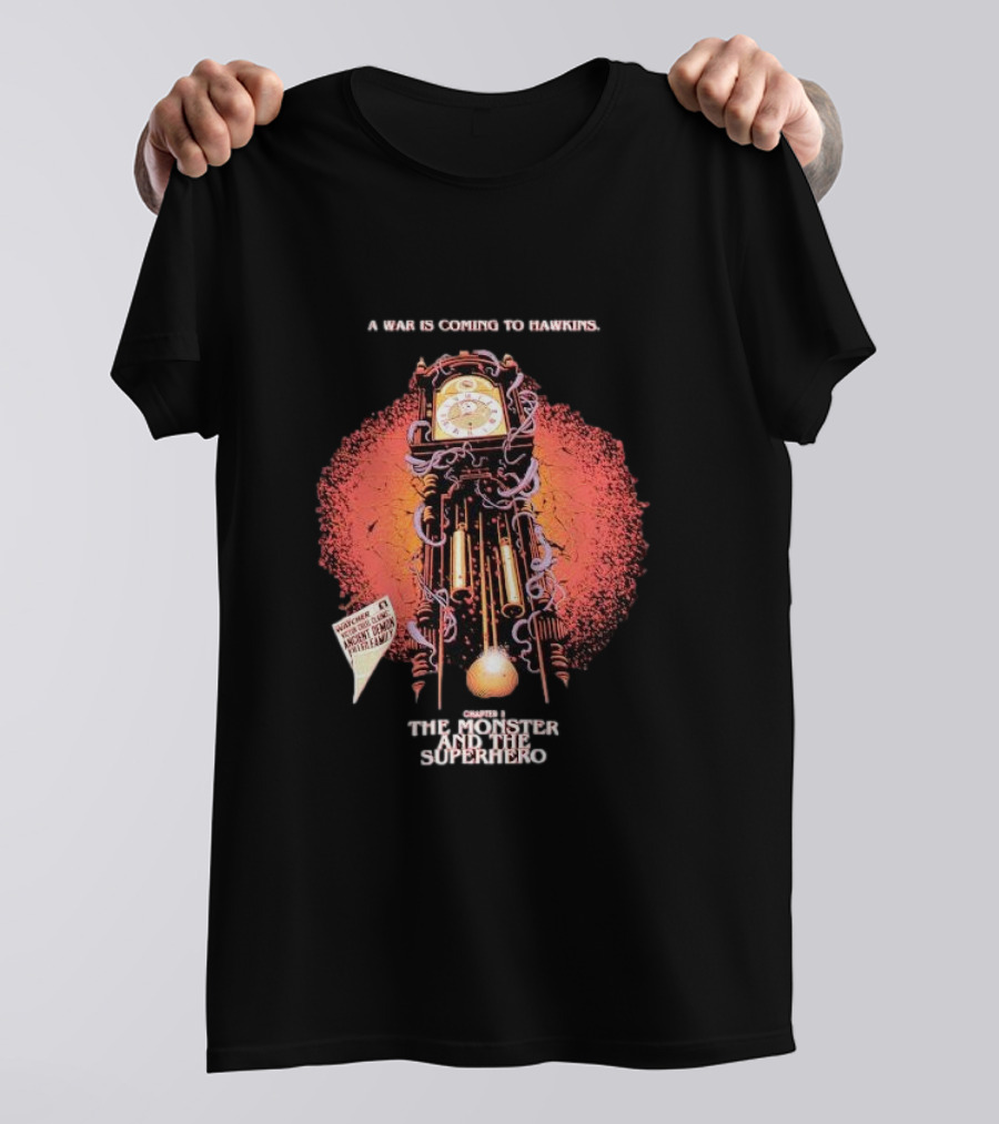 Stranger Things Butcher Billy A War Is Coming To Hawkins The Monster And The Superhero T-Shirt