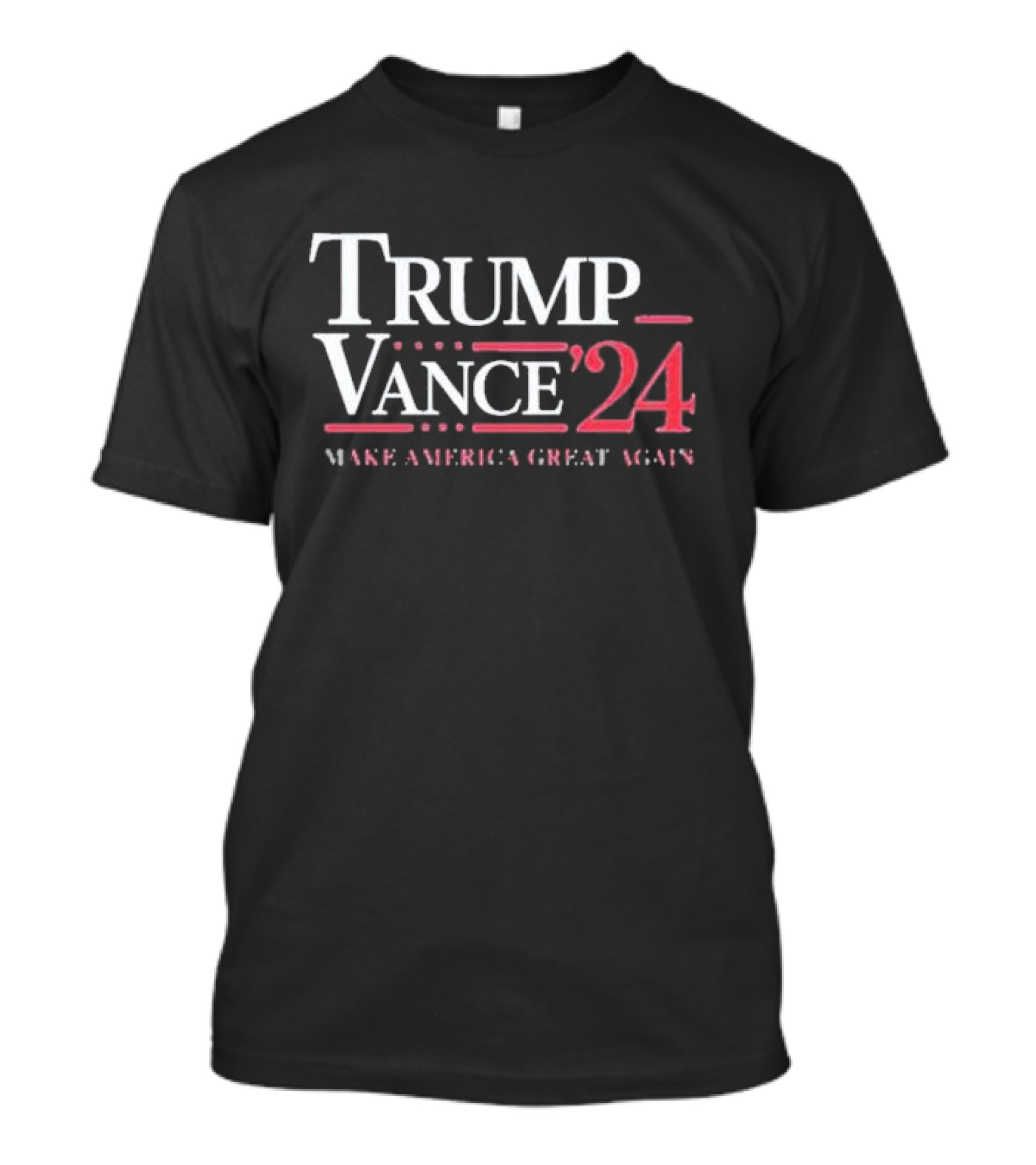 Trump Vance ’24 Make America Great Again MAGA Street Racing Channel T-Shirt