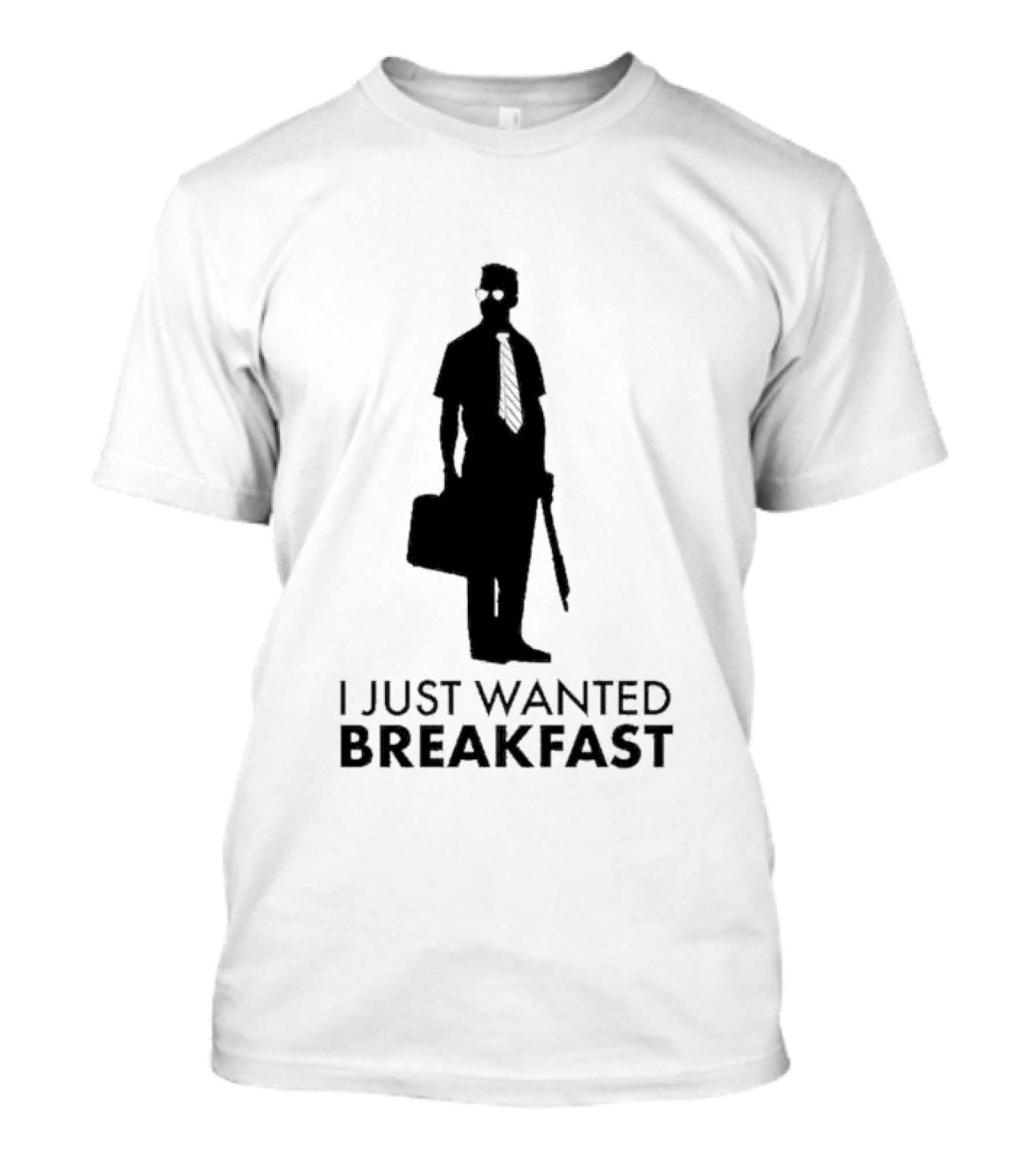I Just Wanted Breakfast D-Fens T-Shirt