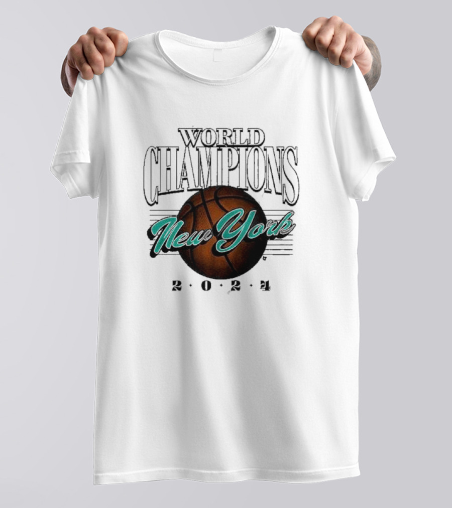 World Champions New York Basketball T-Shirt