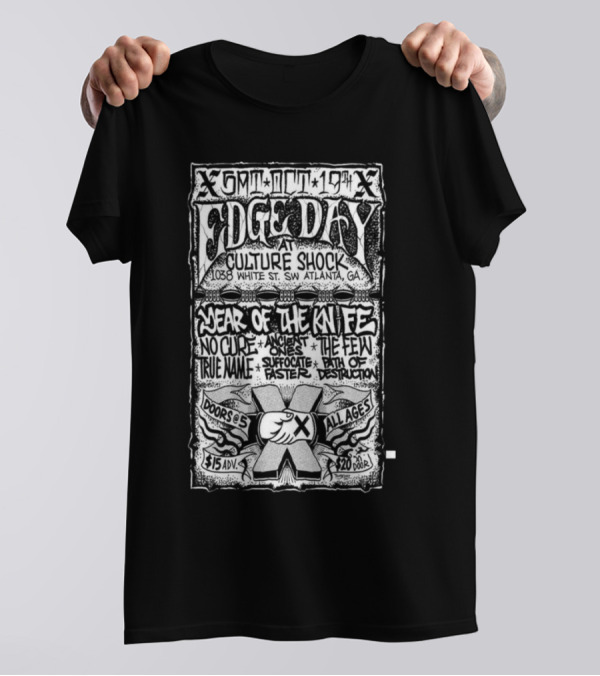 Edge Day Culture Shock Atlanta GA 2024 Year Of The Knife No Cure Ancient Ones T-Shirt