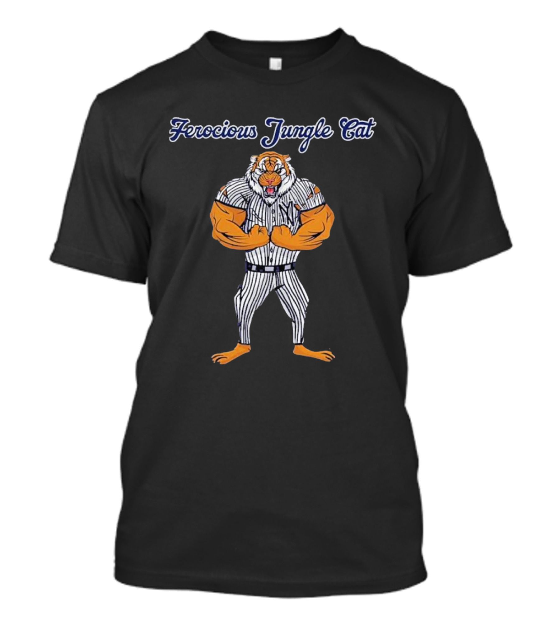 New York Ferocious Jungle Cat Tigers T-Shirt