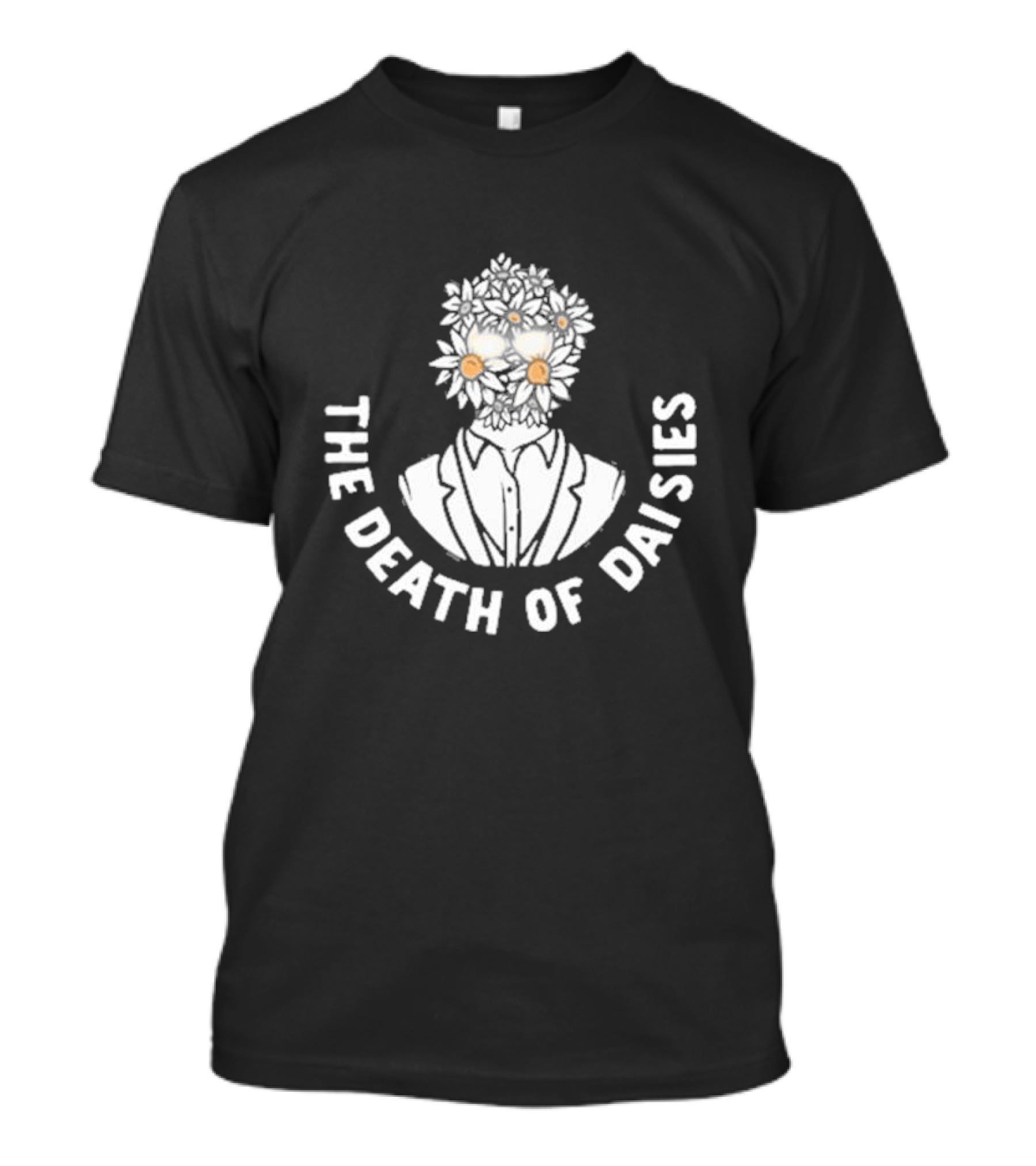 Neoni The Death Of Daisies Floral Head Suit T-Shirt