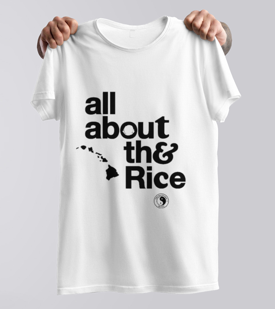 All About The Rice Map Yin Yang Islands T-Shirt