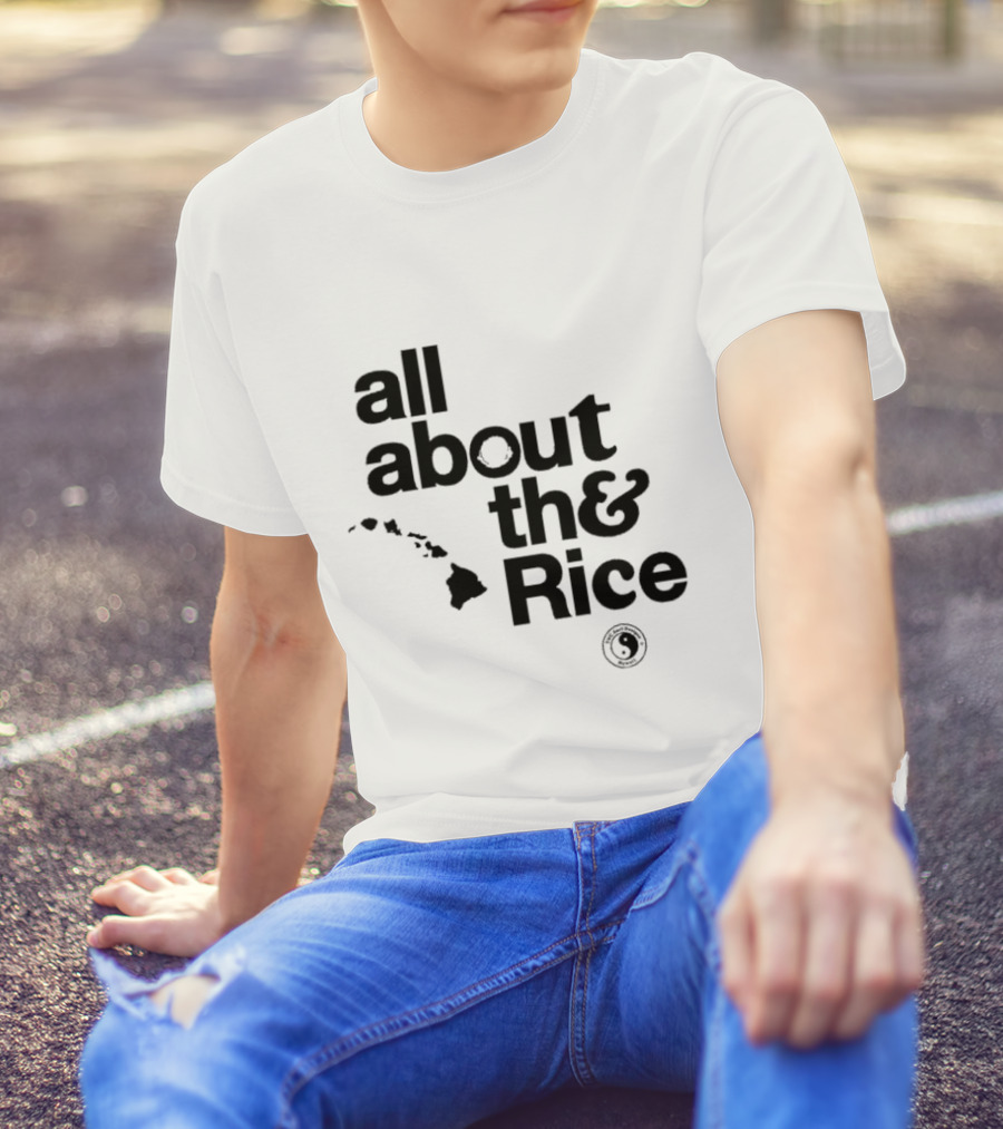 All About The Rice Map Yin Yang Islands T-Shirt