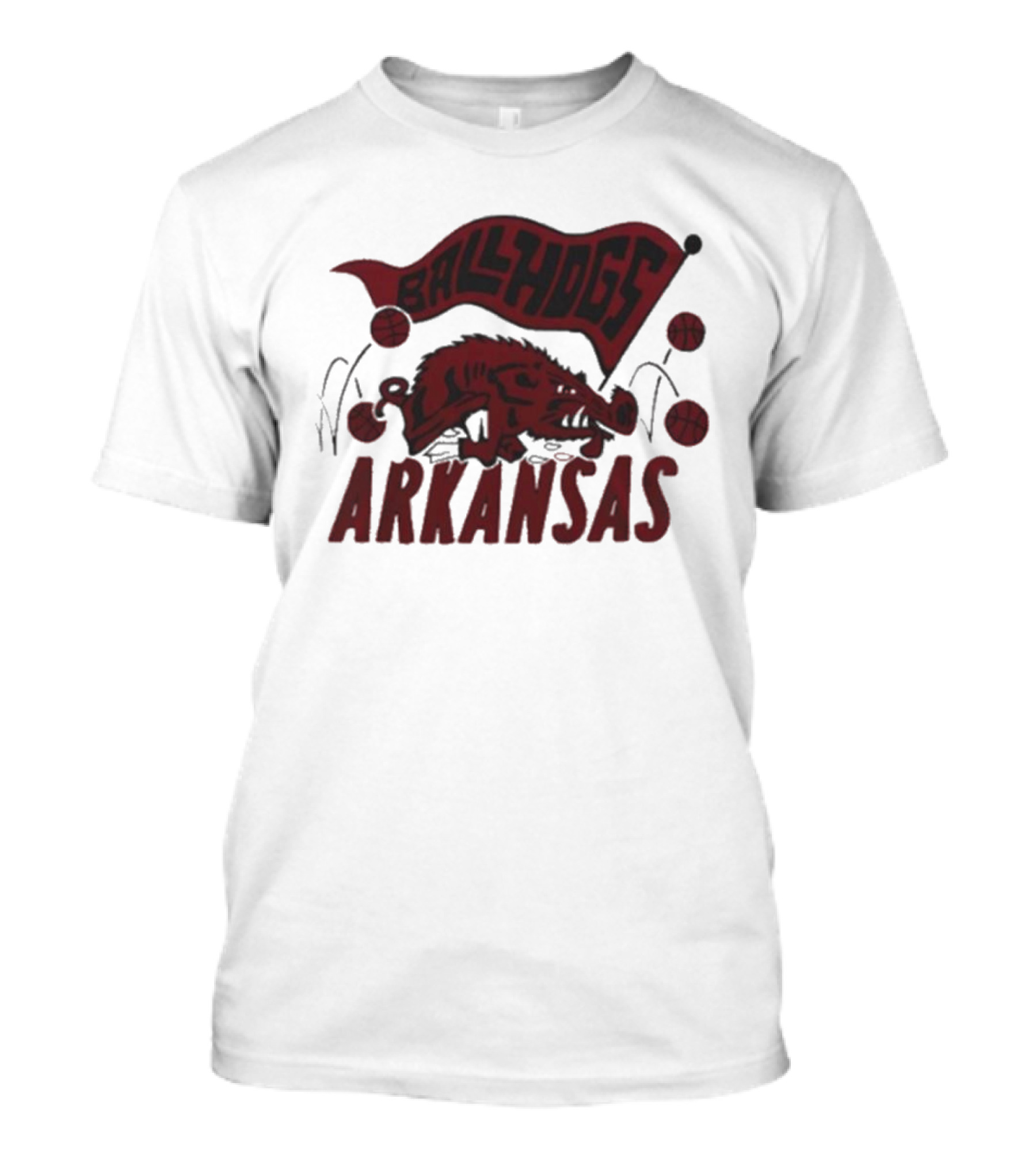 Arkansas Razorbacks BallHogs 2024 Basketball T-Shirt