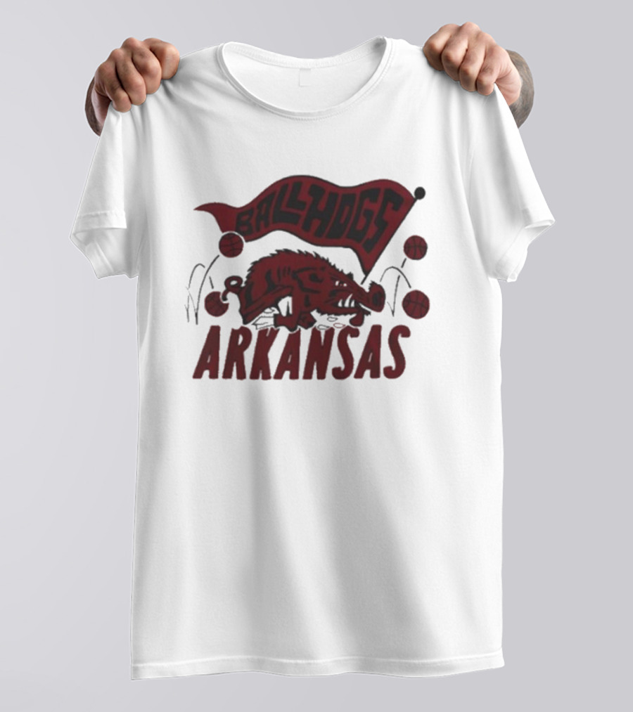 Arkansas Razorbacks BallHogs 2024 Basketball T-Shirt