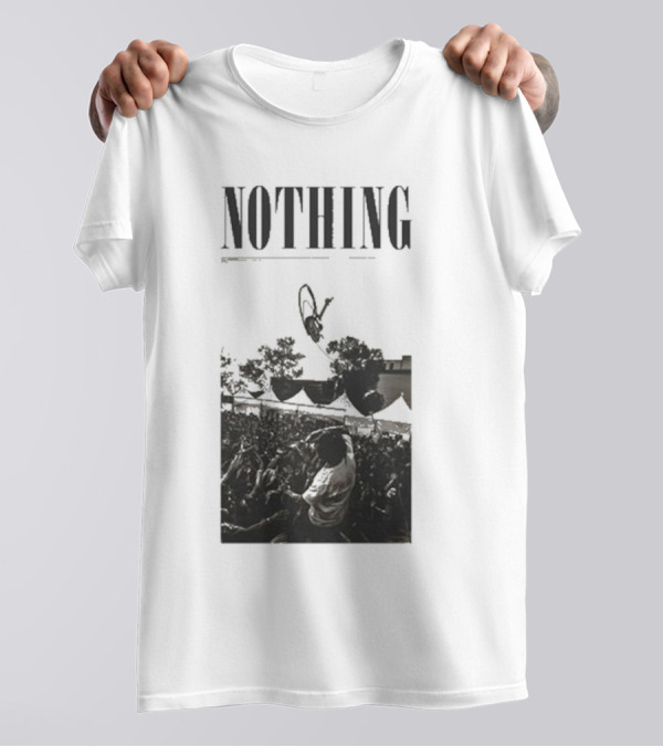 Band Of Nothing If You Feel Like Letting Go 2024 Crowd Surfing Festival Scene T-Shirt