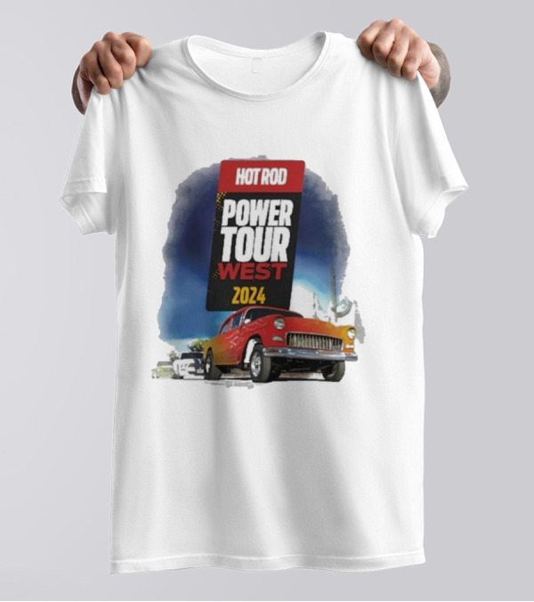 HOT ROD Power Tour West 2024 Classic Car T-Shirt