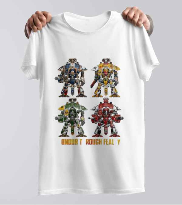 Imperial Knights Honour Through Fealty Warriors T-Shirt