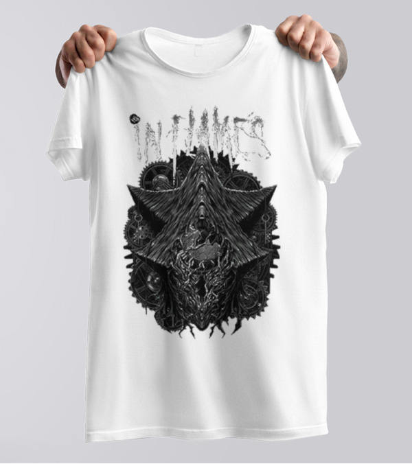 In Flames 2024 Mechanical Star Gear T-Shirt