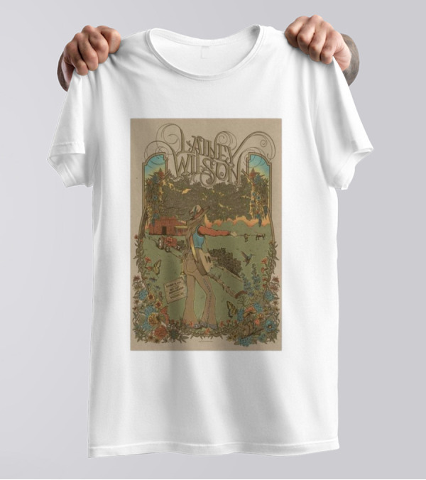 Lainey Wilson October 18 2024 Red Hat Amphitheater Show T-Shirt