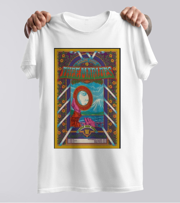 Sailing Away Thee Marloes Japan 2024 Mount Fuji Tour T-Shirt