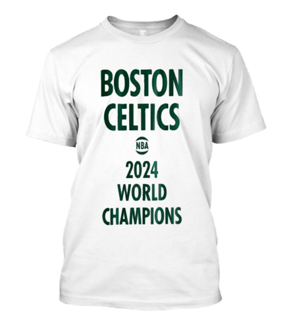 Boston Celtics NBA 2024 World Champions T-Shirt