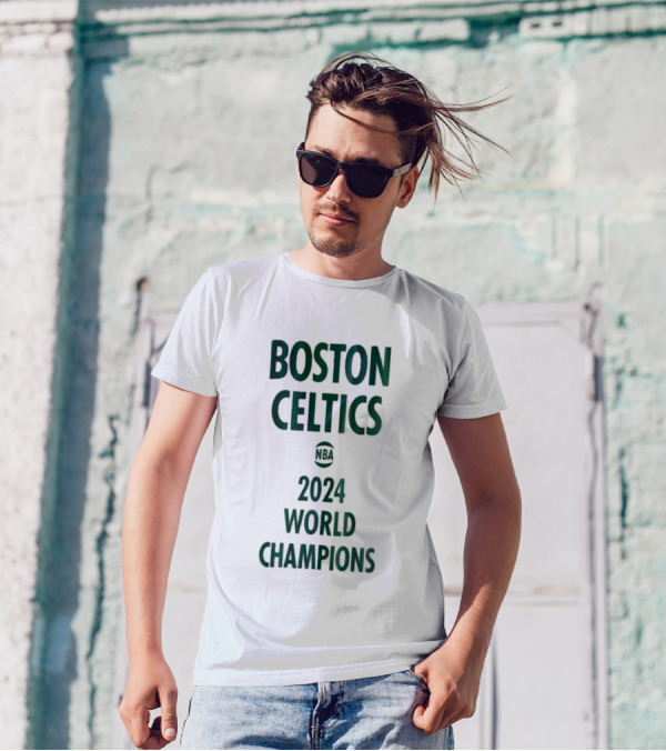 Boston Celtics NBA 2024 World Champions T-Shirt