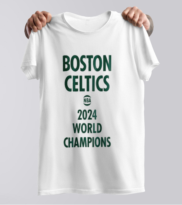 Boston Celtics NBA 2024 World Champions T-Shirt