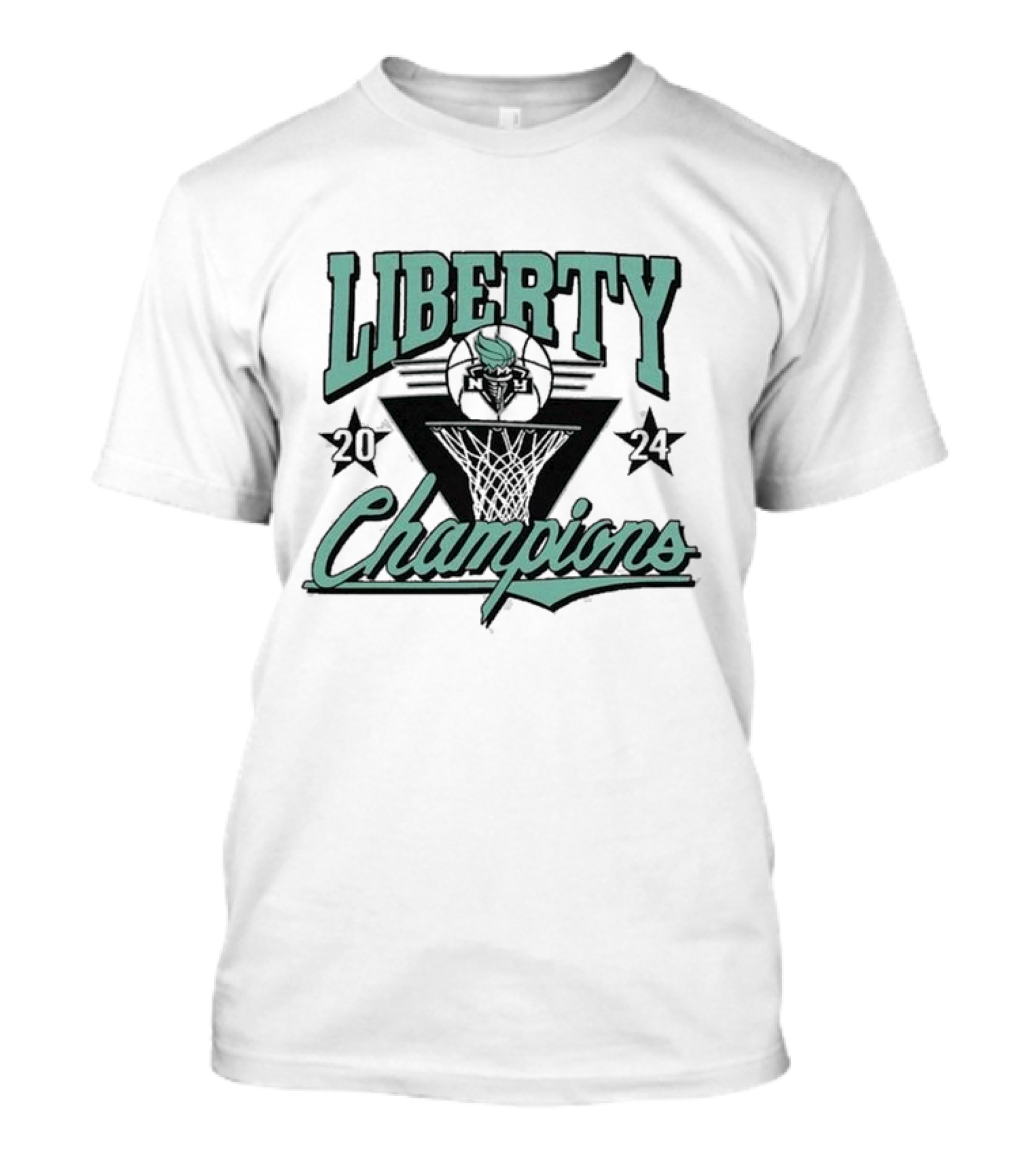 New York Liberty 2024 WNBA Finals Champions Homage Tri-blend T-Shirt