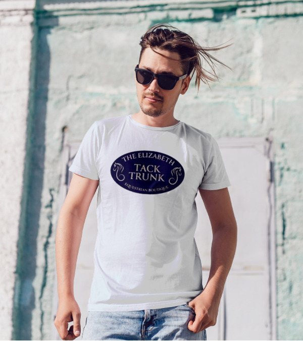The Elizabeth Tack Trunk Equestrian Boutique Horse T-Shirt