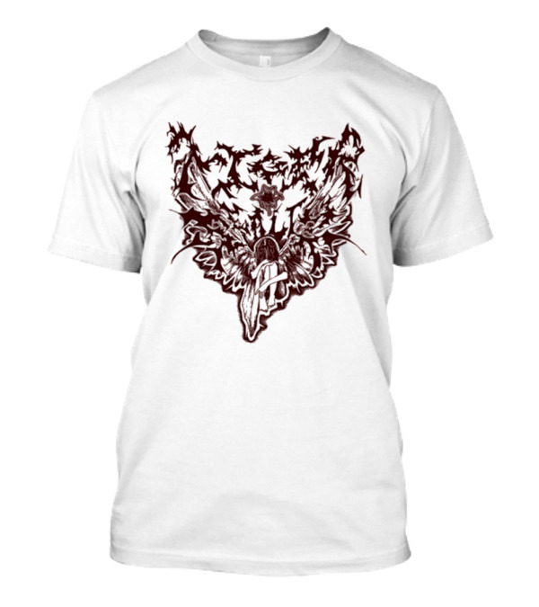 Tiger Swan Sting Intricate Gothic T-Shirt