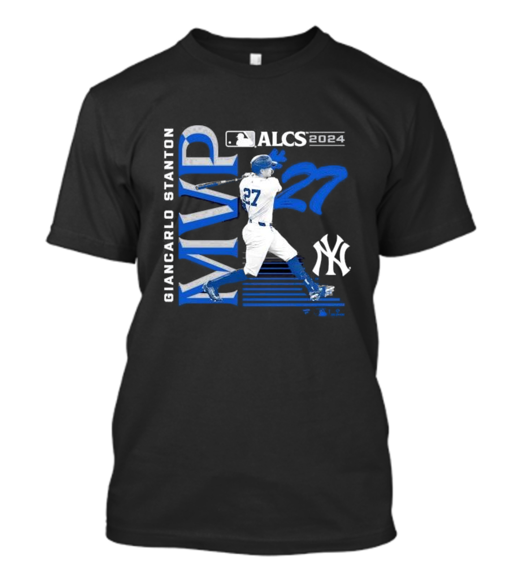 Giancarlo Stanton New York Yankees 2024 ALCS MVP 27 T-Shirt