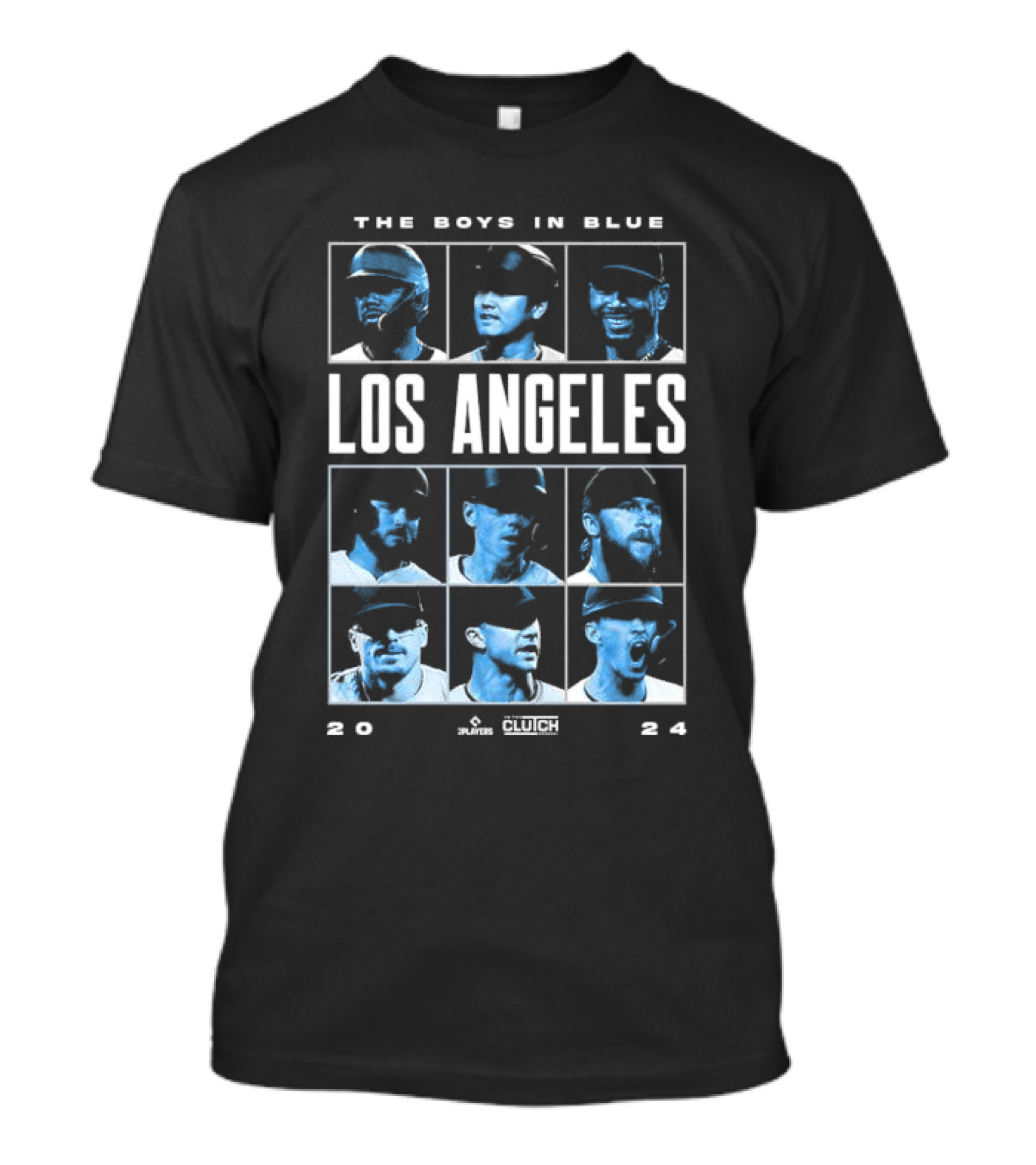Los Angeles Boys In Blue 2024 Players Clutch Locker T-Shirt