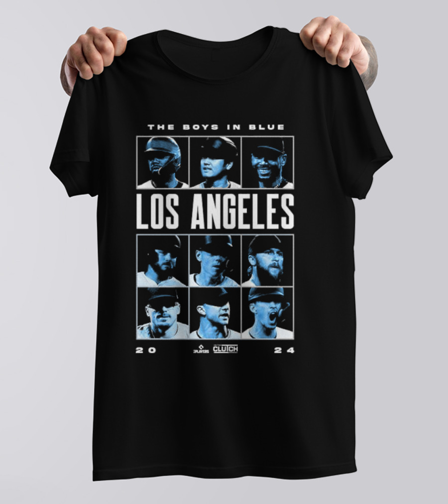 Los Angeles Boys In Blue 2024 Players Clutch Locker T-Shirt
