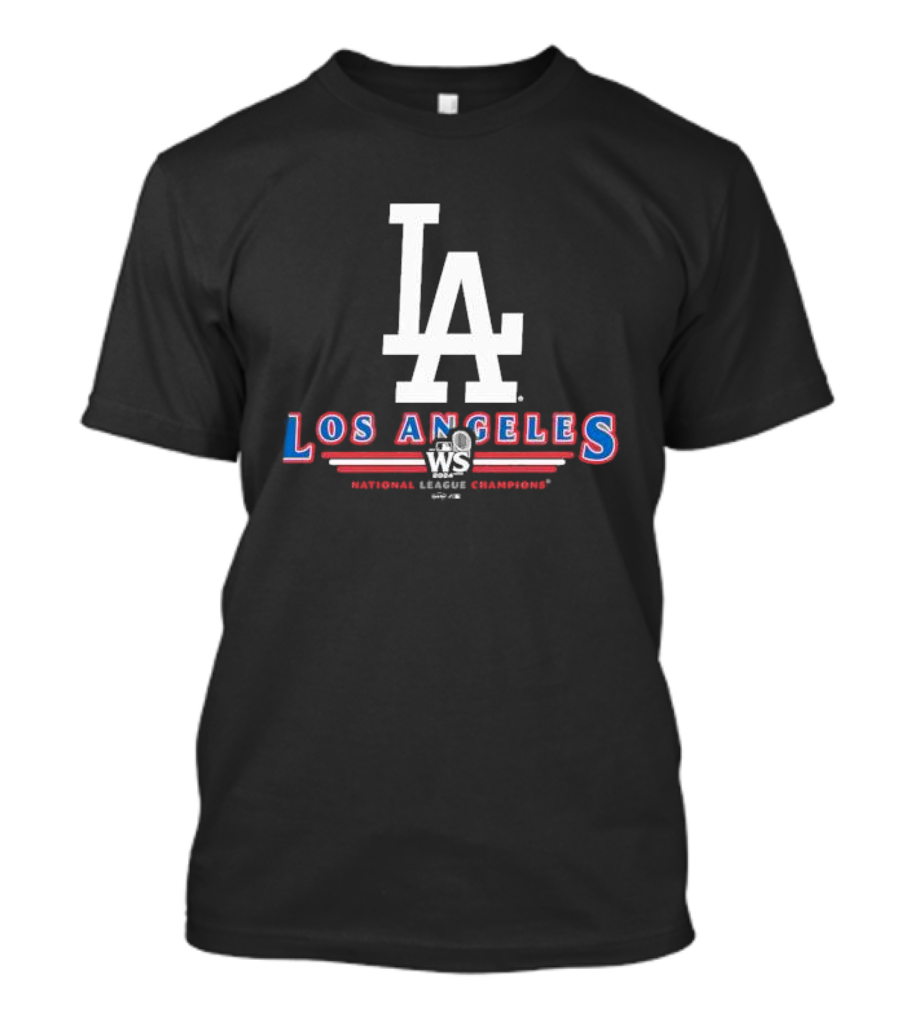 Los Angeles Dodgers Women’s 2024 World Series National League Champions Cropped Boxy T-Shirt
