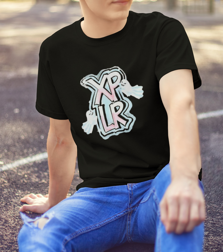 XPLR Pastel Ghost Graffiti T-Shirt