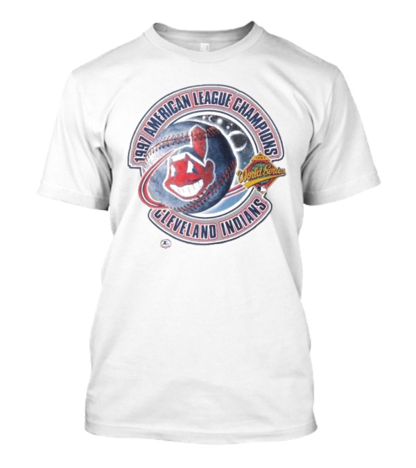 1997 American League Champions Cleveland Indians World Series T-Shirt