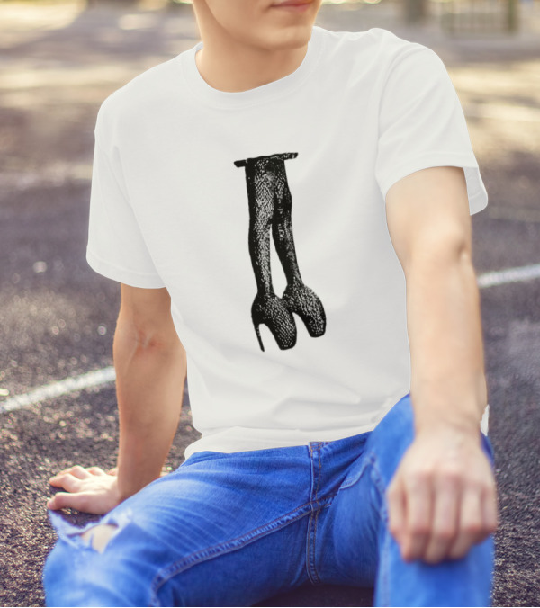 Walk Walk Passion Baby Work It I’m A Free Btch Baby High Heels T-Shirt