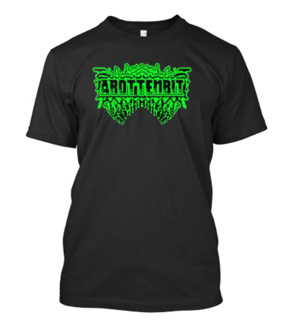 Arottenbit Acid Green Pixel T-Shirt