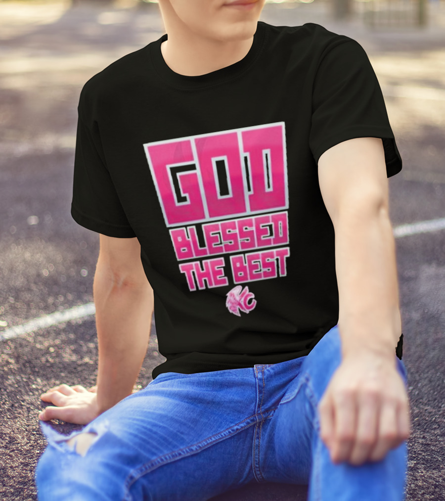 God Blessed The Best Kansas City Football T-Shirt