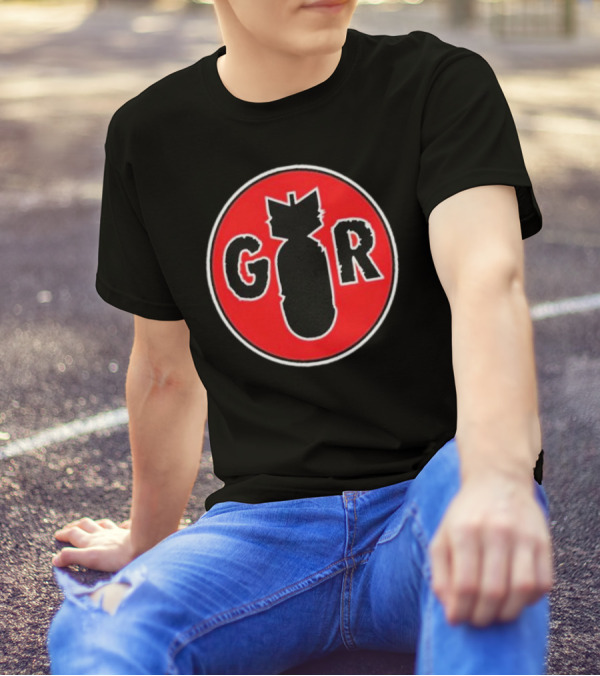 Good Riddance Bomb Symbol Red Circle T-Shirt