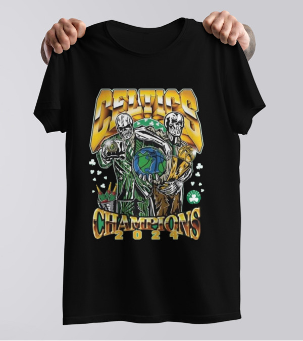 Jaylen Brown Celtics 2024 Champions Warren Lotas Exclusive T-Shirt