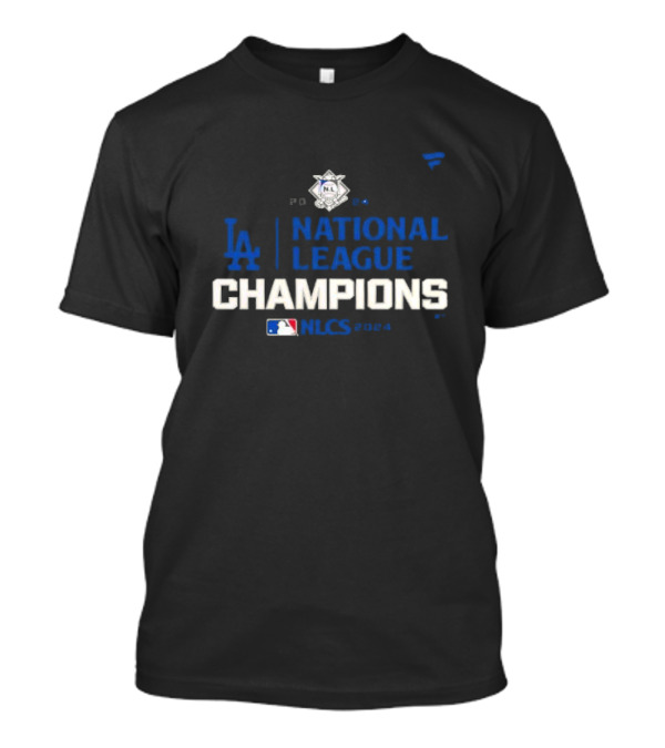 LA Dodgers 2024 National League Champions NLCS Locker Room Fanatics T-Shirt