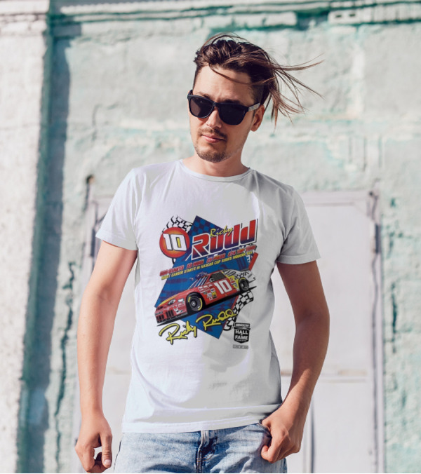 Ricky Rudd 2025 NASCAR Hall Of Fame Inductee 906 Starts 23 Wins 29 Top 5s 48 Top 10s Most Career Starts In NASCAR Cup Series Modern Era T-Shirt