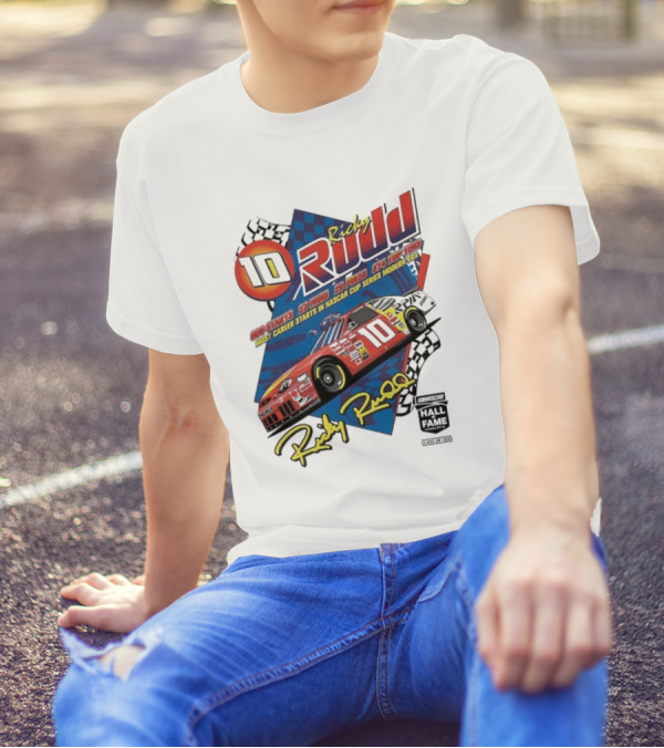 Ricky Rudd 2025 NASCAR Hall Of Fame Inductee 906 Starts 23 Wins 29 Top 5s 48 Top 10s Most Career Starts In NASCAR Cup Series Modern Era T-Shirt