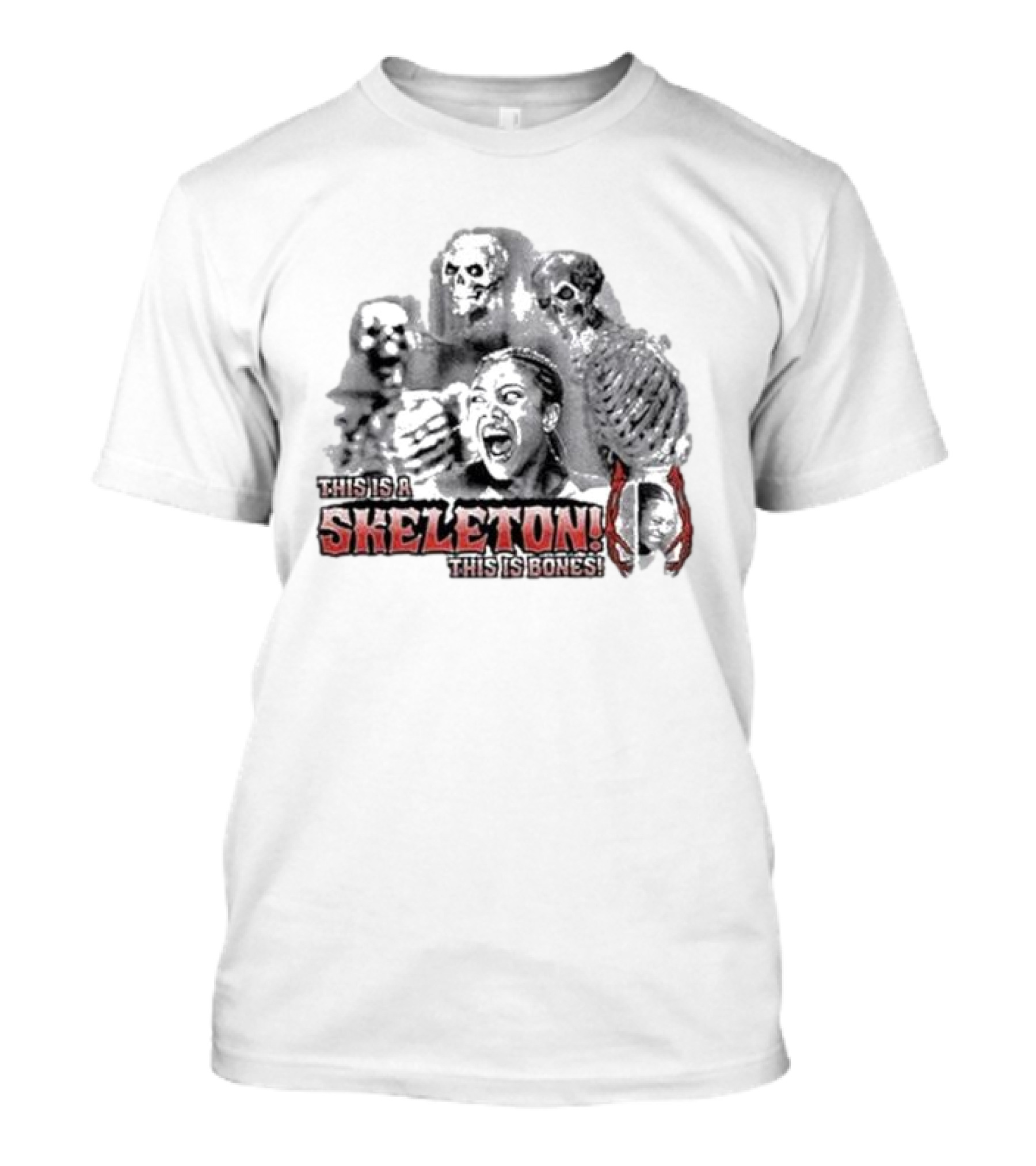 Super Yaki Halloween 2024 This Is A Skeleton This Is Bones T-Shirt