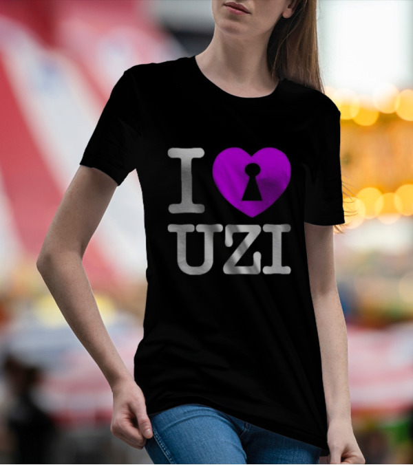 Eternal Atake 2 I Lock Heart Uzi I Love Uzi T-Shirt