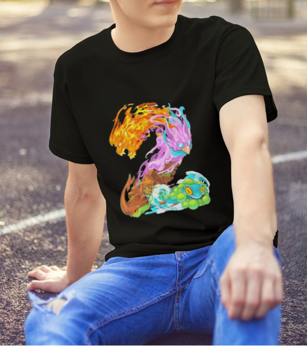 Rivals Of Aether 2 Elemental Creatures Number T-Shirt