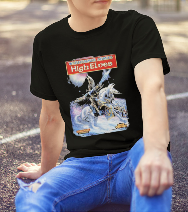 Warhammer Armies High Elves Games Workshop Supplement T-Shirt