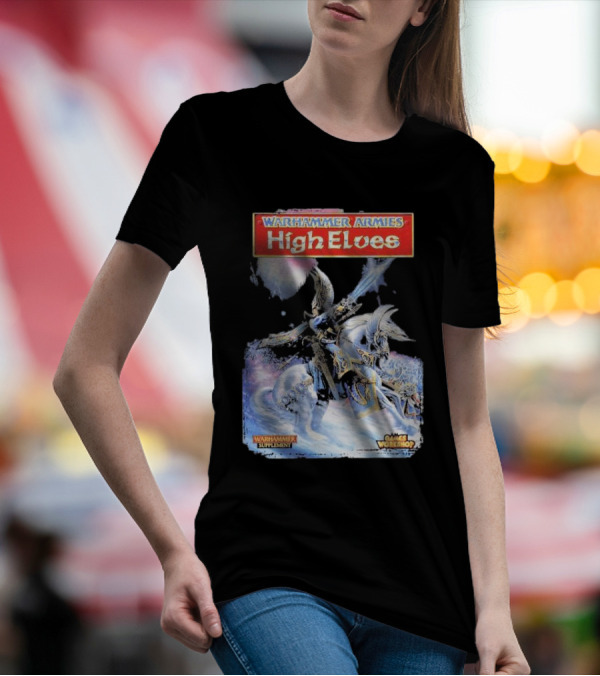 Warhammer Armies High Elves Games Workshop Supplement T-Shirt