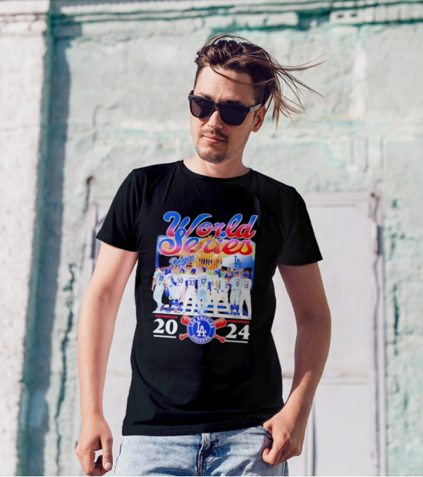 World Series 2024 Los Angeles Dodgers Champions Team T-Shirt