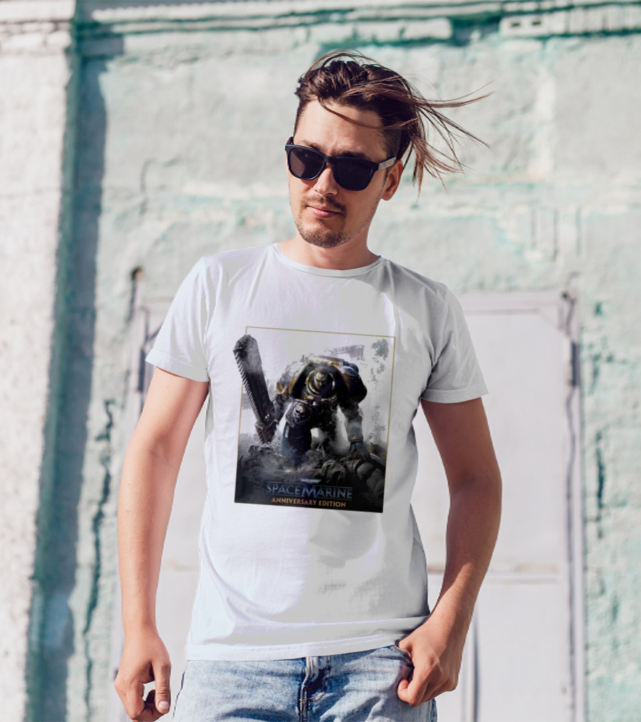 Titus Warhammer 40K Space Marine Anniversary Edition T-Shirt