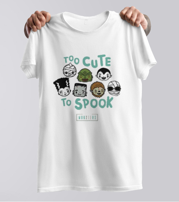Too Cute To Spook Monsters Toddler Shirt Universal Monsters T-Shirt