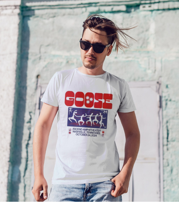 Goose Concert Ascend Amphitheater Nashville Tennessee October 24 T-Shirt