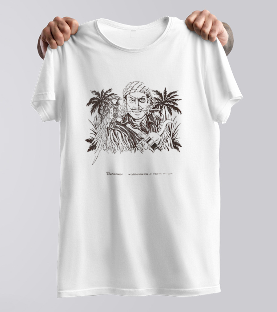 Tampa Bay Buccaneers Fire The Cannons Duvin Designs Co. Collaboration Pirate And Parrot T-Shirt