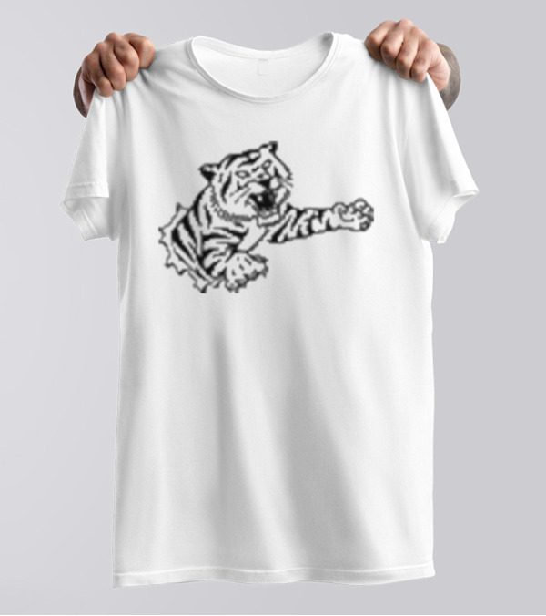 The Dark Side Of Nature Ferocious Tiger Burst Pop T-Shirt