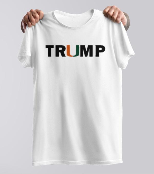 Jon Drummond M’Ed Miami Hurricanes Trump T-Shirt